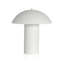 Chic Santorini Table Lamp - Matte White Plaster