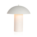 Chic Santorini Table Lamp - Matte White Plaster
