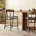 Cortina Buxton Bar Counter Stool - Counter Drifted Oak None
