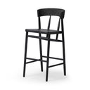 Evermore Buxton Bar Counter Stool - Bar Black Oak None