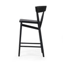 Evermore Buxton Bar Counter Stool - Bar Black Oak None