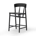 Evermore Buxton Bar Counter Stool - Counter Black Oak None