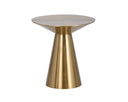 CARMEL END TABLE - YELLOW GOLD