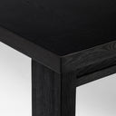 Aveline Millie Dining Table - 96 Drifted Matte Black