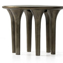 Aveline Kelden End Table - Aged Bronze