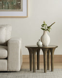 Aveline Kelden End Table - Aged Bronze