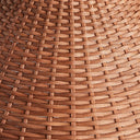 Modern Medici Table Lamp - Brown Rattan