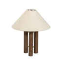 Aurelia Medici Table Lamp - Tan Linen