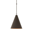 Luxe Grazia Pendant - Matte Black Plaster