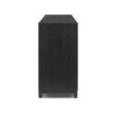 Solara Millie 9 Drawer Dresser - Drifted Matte Black Veneer