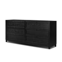 Aveline 6 Drawer Dresser - Drifted Matte Black Veneer