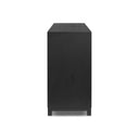 Aveline 6 Drawer Dresser - Drifted Matte Black Veneer