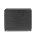 Aurelia Millie Nightstand - Drifted Matte Black Veneer