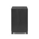 Luxe Millie Nightstand - Drifted Matte Black Veneer