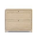 Aurelia Millie Nightstand - Light Bleach Oak Veneer