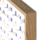 Tide See Through Blue by FH Art Studio - 72X32 White Oak