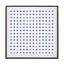 Tide See Through Blue by FH Art Studio - 48X48 Black Maple