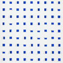 Tide See Through Blue by FH Art Studio - 72X32 Black Maple