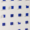 Tide See Through Blue by FH Art Studio - 48X48 Natural Maple