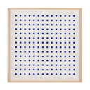 Tide See Through Blue by FH Art Studio - 48X48 Natural Maple