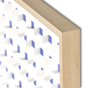 Tide See Through Blue by FH Art Studio - 72X32 Natural Maple