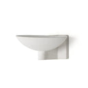 Luxe Santorini Sconce - Matte White Plaster