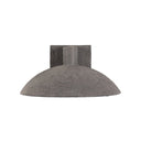 Luxe Santorini Sconce - Matte Black Plaster