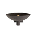 Luxe Santorini Sconce - Matte Black Plaster