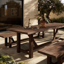 Verano Outdoor Dining Table - Stained Heritage Brown