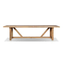 Verity Outdoor Dining Table - Reclaimed Natural