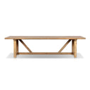 Verity Outdoor Dining Table - Reclaimed Natural