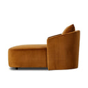 Marcellus Farrah Chaise Lounge - Ingram Ochre