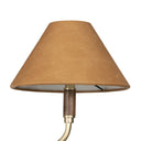 Luxe Cullen Linear Double Pendant - Camel Leather