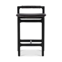 Aveline Baden Bar Counter Stool - Counter Sonoma Black