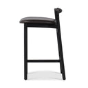 Aveline Baden Bar Counter Stool - Counter Sonoma Black