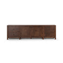 Vesper Gaines Media Console - Aged Pine