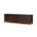 Vesper Gaines Media Console - Aged Pine