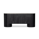 Aveline Giovani Media Console - Black Marble