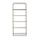 Astra Swinton Bookcase - Hammered Aged Brass 102