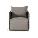 Verano Outdoor Swivel Chair - Vintage Coal