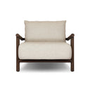 Marlow Outdoor Chair - Stained Saddle Brown-Fsc