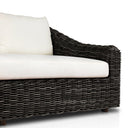 Solara Outdoor Sofa - Chunky Charcoal Woven