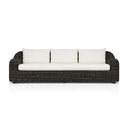 Solara Outdoor Sofa - Chunky Charcoal Woven