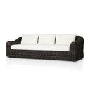 Solara Outdoor Sofa - Chunky Charcoal Woven