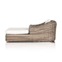 Solara Outdoor Chaise Lounge - Chunky Sand Woven