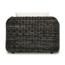 Solara Outdoor Chaise Lounge - Chunky Charcoal Woven