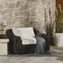 Aveline Outdoor Chair - Chunky Charcoal Woven