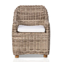 Solara Outdoor Dining Armchair - Chunky Sand Woven