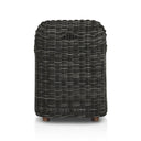 Solara Outdoor Dining Armchair - Chunky Charcoal Woven