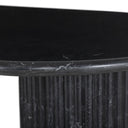Verano Oranda Coffee Table - Black Scalloped Marble
